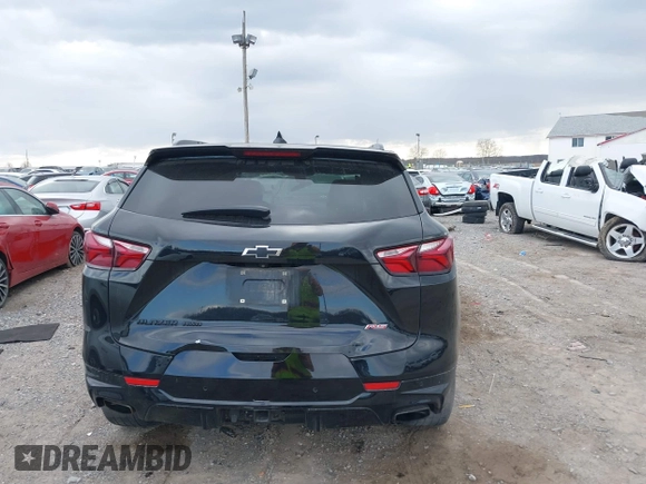 2021 Chevrolet Blazer RS with VIN 3GNKBKRS2MS527336, listed as a IAAI auction lot 41859336 with 126,029 mi miles and . Bid and sale history available at DreamBid. Image 16.