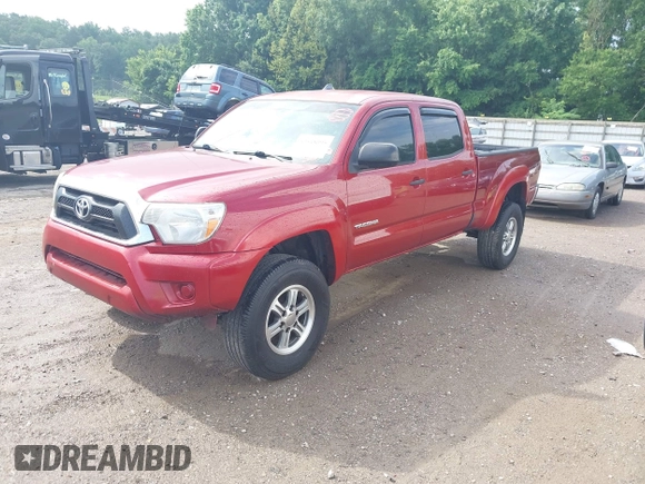 2014 Toyota Tacoma with VIN 3TMMU4FN8EM068048, listed as a IAAI auction lot 42548095 with 126,332 mi miles and . Bid and sale history available at DreamBid. Image 17.