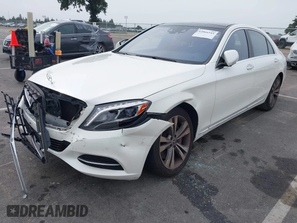 2017 Mercedes-Benz S 550 with VIN WDDUG8CBXHA323394, listed as a IAAI auction lot 42066543 with 106,253 mi miles and . Bid and sale history available at carsss.com. Image 17.