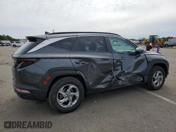 2023 Hyundai Tucson SEL with VIN 5NMJBCAE3PH261921, listed as a Copart auction lot 52076995 with 19,558 mi miles and Salvage Title. Bid and sale history available at DreamBid. Image 3.