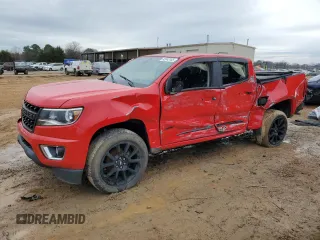 2019 Chevrolet Colorado 2WD LT with VIN 1GCGSCEN5K1339784, listed as a Copart auction lot 42043165 with 78,087 mi miles and Salvage Title. Bid and sale history available at DreamBid. Image 1.