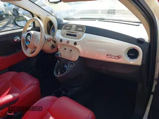 2013 FIAT 500 Lounge with VIN 3C3CFFER3DT612213, listed as a IAAI auction lot 41900845 with 67,245 mi miles and . Bid and sale history available at DreamBid. Image 5.