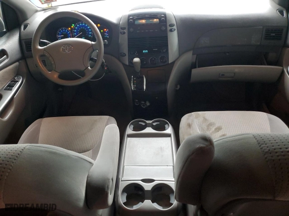 2008 Toyota Sienna CE with VIN 5TDZK23C28S104808, listed as a Copart auction lot 83601404 with 194,483 mi miles and Clean Title. Bid and sale history available at carsss.com. Image 8.