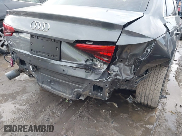 2017 Audi A4 with VIN WAUPNAF49HA176712, listed as a IAAI auction lot 41447809 with 43,941 mi miles and . Bid and sale history available at DreamBid. Image 6.