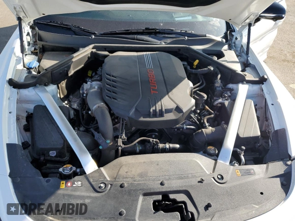 2022 Kia Stinger GT2 with VIN KNAE55LC6N6112488, listed as a Copart auction lot 84086904 with 31,244 mi miles and Salvage Title. Bid and sale history available at DreamBid. Image 11.