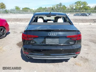 2017 Audi A4 Premium with VIN WAUANAF4XHN006700, listed as a IAAI auction lot 41886496 with 64,758 mi miles. Bid and sale history available at carsss.com. Image 16.