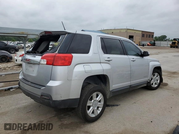 2013 GMC Terrain SLE with VIN 2GKALMEK3D6247981, listed as a Copart auction lot 57521575 with Not provided miles and Salvage title. Bid and sale history available at DreamBid. Image 3.