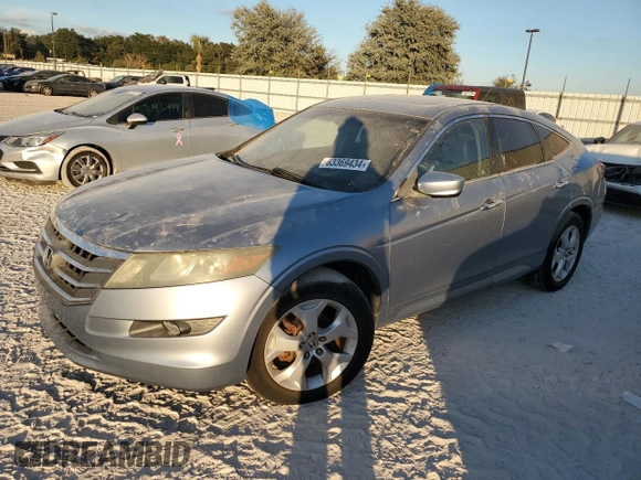 2010 Honda Accord Crosstour EX-L with VIN 5J6TF1H57AL010424, listed as a Copart auction lot 83369434 with 96,847 mi miles and Clean Title. Bid and sale history available at carsss.com. Image 1.