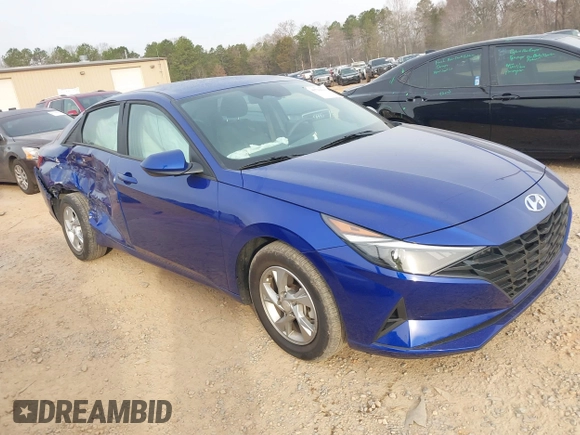2023 Hyundai Elantra SE with VIN KMHLL4AG2PU632357, listed as a IAAI auction lot 41790015 with 20,669 mi miles and . Bid and sale history available at DreamBid. Image 1.