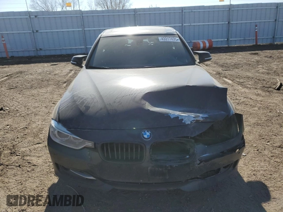 2013 BMW 3 Series 328i with VIN WBA3C1C58DF442543, listed as a Copart auction lot 43317435 with 106,994 mi miles and Clean Title. Bid and sale history available at carsss.com. Image 5.