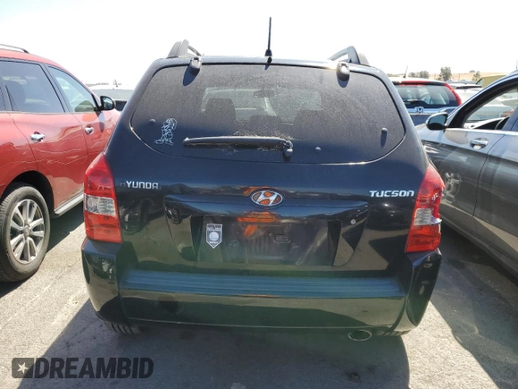 2005 Hyundai Tucson GL with VIN KM8JM12B95U193435, listed as a Copart auction lot 67132344 with 282,401 mi miles and Clean Title. Bid and sale history available at carsss.com. Image 6.