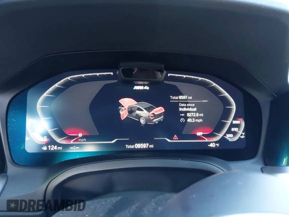 2023 BMW M4 Competition xDrive с VIN WBS43AZ01PCM48086, выставлен на аукционе IAAI как лот 40899240 с пробегом 9 597 миль миль и . История ставок и продаж доступна на DreamBid. Изображение 7.