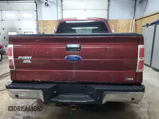 2010 Ford F-150 XL with VIN 1FTFW1EV0AFA46736, listed as a Copart auction lot 52701115 with 201,247 mi miles and Clean Title. Bid and sale history available at carsss.com. Image 6.