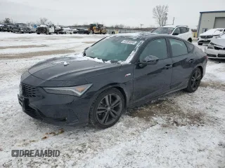 2024 Acura Integra w/A-Spec Package with VIN 19UDE4H34RA019183, listed as a Copart auction lot 45304555 with 14,811 mi miles and Salvage Title. Bid and sale history available at carsss.com. Image 1.