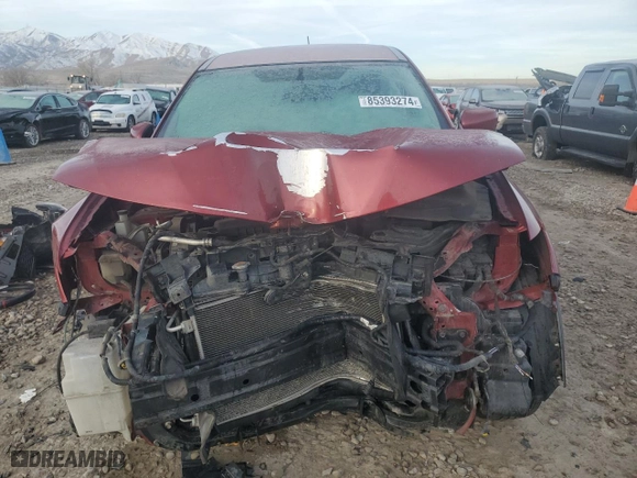 2016 Nissan Rogue SV with VIN KNMAT2MT7GP703091, listed as a Copart auction lot 85393274 with 0 miles and Salvage Title. Bid and sale history available at carsss.com. Image 5.