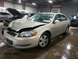 2008 Chevrolet Impala LT with VIN 2G1WT58K981324447, listed as a Copart auction lot 51813445 with 48,358 mi miles and Salvage Title. Bid and sale history available at DreamBid. Image 1.
