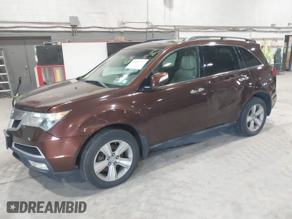 2011 Acura MDX Tech Pkg with VIN 2HNYD2H66BH541588, listed as a IAAI auction lot 42002712 with 216,298 mi miles. Bid and sale history available at carsss.com. Image 17.