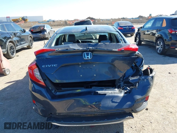 2019 Honda Civic Sedan EX with VIN JHMFC1F31KX005256, listed as a IAAI auction lot 41765551 with 80,897 mi miles. Bid and sale history available at carsss.com. Image 16.