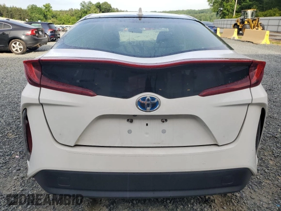 2021 Toyota Prius LE with VIN JTDKAMFP0M3179484, listed as a Copart auction lot 53681855 with 108,450 mi miles and Salvage Title. Bid and sale history available at DreamBid. Image 6.