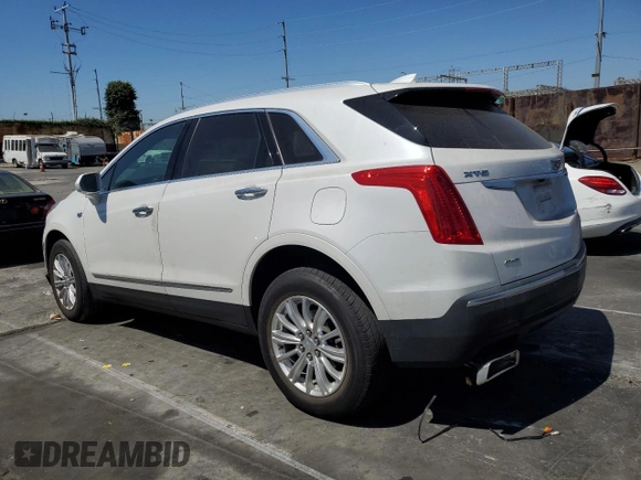 2018 Cadillac XT5 AWD with VIN 1GYKNBRS0JZ128529, listed as a Copart auction lot 62418835 with 50,051 mi miles and Salvage title. Bid and sale history available at DreamBid. Image 2.