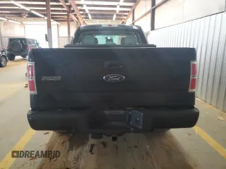 2013 Ford F-150 XL with VIN 1FTFX1EFXDFC70705, listed as a Copart auction lot 63155065 with 123,584 mi miles and Salvage title. Bid and sale history available at DreamBid. Image 6.