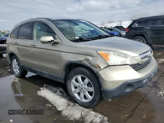 2008 Honda CR-V EX-L with VIN JHLRE48758C045305, listed as a Copart auction lot 45600265 with 122,604 mi miles and Salvage Title. Bid and sale history available at carsss.com. Image 4.