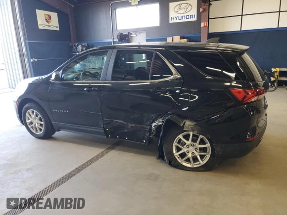 2024 Chevrolet Equinox LT with VIN 3GNAXUEG0RL335294, listed as a Copart auction lot 55419725 with 20,872 mi miles and Clean Title. Bid and sale history available at DreamBid. Image 2.