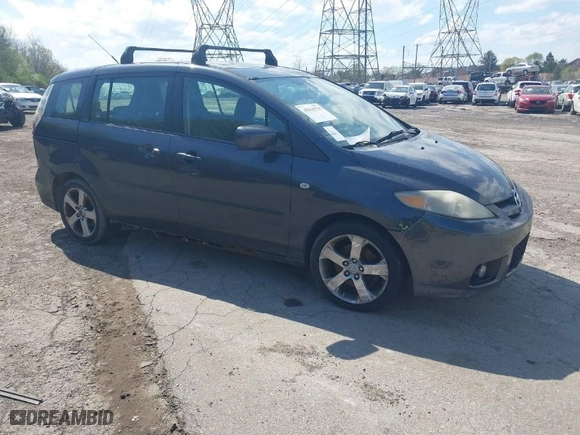 2006 Mazda Mazda5 Sport with VIN JM1CR293460105113, listed as a IAAI auction lot 42035735 with 140,325 mi miles. Bid and sale history available at carsss.com. Image 1.