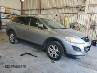 2012 Mazda CX-9 Touring with VIN JM3TB3CA6C0369034, listed as a Copart auction lot 53956835 with 160,773 mi miles and Salvage Title. Bid and sale history available at carsss.com. Image 4.