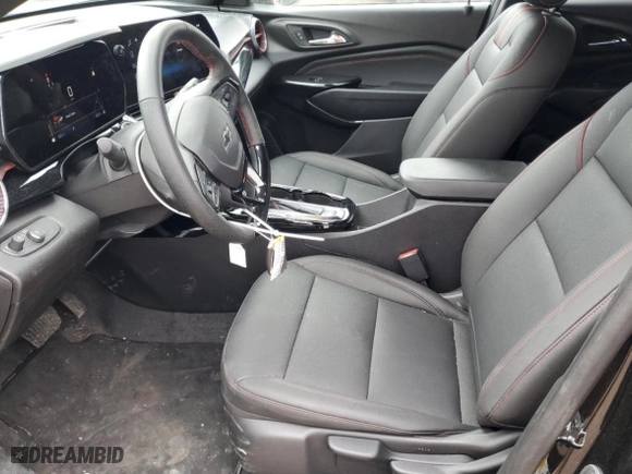 2025 Chevrolet Trax 2RS with VIN KL77LJEP4SC137152, listed as a Copart auction lot 47768905 with 4,663 mi miles and Salvage Title. Bid and sale history available at carsss.com. Image 7.