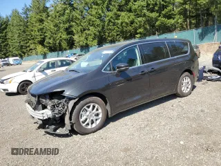 2023 Chrysler Pacifica Touring L with VIN 2C4RC1BG3PR628150, listed as a Copart auction lot 66003805 with 45,870 mi miles and Salvage title. Bid and sale history available at DreamBid. Image 1.