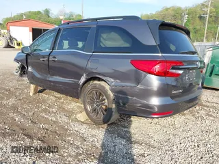 2022 Honda Odyssey EX-L z VIN 5FNRL6H78NB052651, wystawiony jako IAAI lot #42154729 z przebiegiem 23 mil mil oraz . Historia ofert i sprzedaży dostępna na DreamBid. Obrazek 3.