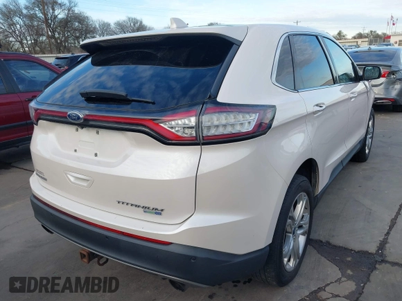 2017 Ford Edge Titanium z VIN 2FMPK4K92HBB10842, wystawiony jako IAAI lot #41307667 z przebiegiem 109 385 mil mil oraz . Historia ofert i sprzedaży dostępna na DreamBid. Obrazek 4.