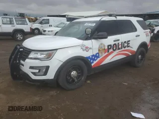 2018 Ford Police Interceptor Utility с VIN 1FM5K8AR6JGA92022, выставлен на аукционе Copart как лот 52027925 с пробегом 63 493 миль миль и Списание • Salvage title. История ставок и продаж доступна на DreamBid. Изображение 1.
