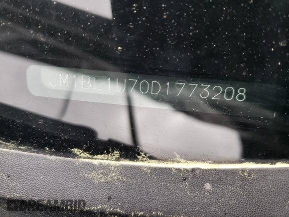 2013 Mazda Mazda3 i Sport with VIN JM1BL1U70D1773208, listed as a Copart auction lot 50349165 with 207,136 mi miles and Salvage Title. Bid and sale history available at carsss.com. Image 14.