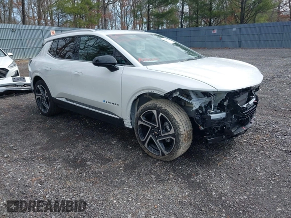 2024 Chevrolet Equinox EV LT with VIN 3GN7DMRP0RS295799, listed as a IAAI auction lot 41700897 with 7,565 mi miles and . Bid and sale history available at DreamBid. Image 1.