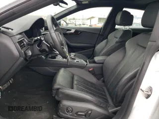 2019 Audi A5 Sportback Premium Plus with VIN WAUENCF53KA077435, listed as a Copart auction lot 55863653 with 32,259 mi miles. Bid and sale history available at carsss.com. Image 7.