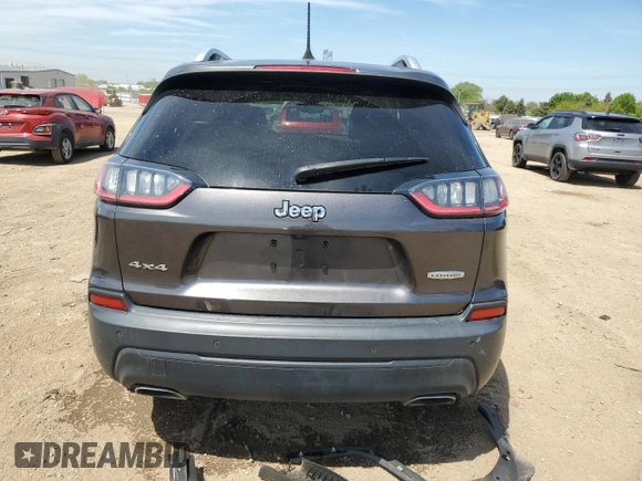 2019 Jeep Cherokee Latitude Plus with VIN 1C4PJMLX7KD271273, listed as a Copart auction lot 56177265 with 116,998 mi miles and Salvage title. Bid and sale history available at DreamBid. Image 6.