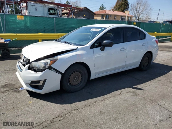 2016 Subaru Impreza Sedan with VIN JF1GJAA67GH023488, listed as a Copart auction lot 51876895 with 65,362 mi miles and Salvage Title. Bid and sale history available at carsss.com. Image 1.