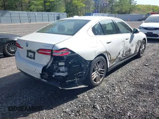 2024 BMW 5 Series 530i xDrive with VIN WBA53FJ06RCR29262, listed as a IAAI auction lot 42157428 with 27,918 mi miles and . Bid and sale history available at DreamBid. Image 4.