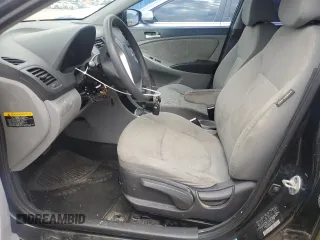 2013 Hyundai Accent GLS with VIN KMHCT4AE3DU394772, listed as a Copart auction lot 53998105 with 130,026 mi miles and Salvage Title. Bid and sale history available at carsss.com. Image 7.