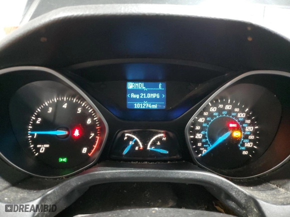 2012 Ford Focus SE with VIN 1FAHP3K22CL437022, listed as a Copart auction lot 47859715 with 101,274 mi miles and Salvage Title. Bid and sale history available at carsss.com. Image 9.