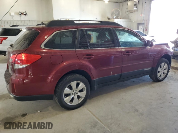 2012 Subaru Outback Limited with VIN 4S4BRDKC4C2280197, listed as a Copart auction lot 51958995 with 117,270 mi miles and Salvage title. Bid and sale history available at DreamBid. Image 3.