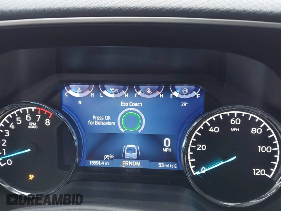 2021 Ford F-150 XL with VIN 1FTFX1E54MFC43510, listed as a IAAI auction lot 41251459 with 15,391 mi miles and . Bid and sale history available at DreamBid. Image 15.