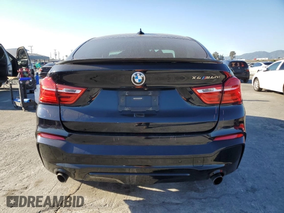 2017 BMW X4 M40i with VIN 5UXXW7C57H0U25965, listed as a Copart auction lot 72104593 with 75,325 mi miles. Bid and sale history available at carsss.com. Image 6.