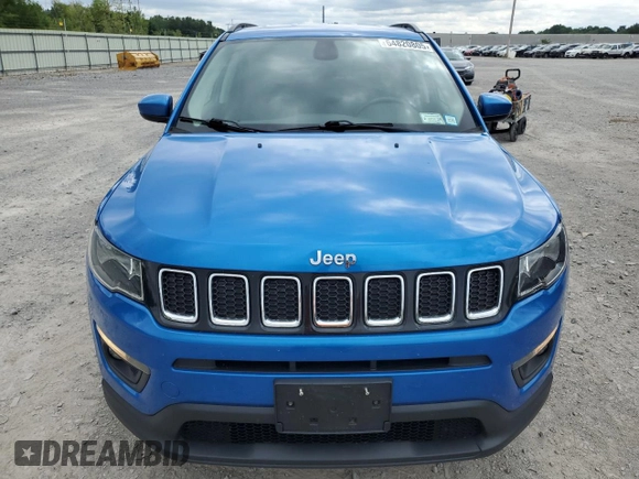 2017 Jeep Compass Latitude z VIN 3C4NJDBB2HT681625, wystawiony jako Copart lot #64820805 z przebiegiem 66 353 mil mil oraz Szkoda całkowita • Salvage title. Historia ofert i sprzedaży dostępna na DreamBid. Obrazek 5.
