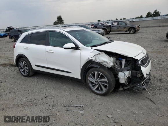 2017 Kia Niro Touring with VIN KNDCE3LC1H5094748, listed as a Copart auction lot 62934704 with 92,972 mi miles and Salvage Title. Bid and sale history available at carsss.com. Image 4.