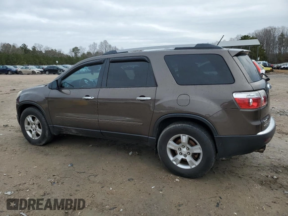 2012 GMC Acadia SL with VIN 1GKKVNED1CJ157056, listed as a Copart auction lot 44316695 with 262,380 mi miles and Salvage title. Bid and sale history available at DreamBid. Image 2.
