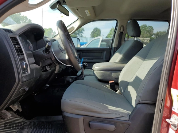 2015 Ram 2500 Tradesman with VIN 3C6UR5CL4FG505609, listed as a Copart auction lot 58455224 with 199,066 mi miles and Salvage Title. Bid and sale history available at carsss.com. Image 7.