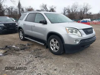2011 GMC Acadia SLE with VIN 1GKKRPED7BJ127235, listed as a IAAI auction lot 41737565 with 230,409 mi miles. Bid and sale history available at carsss.com. Image 1.